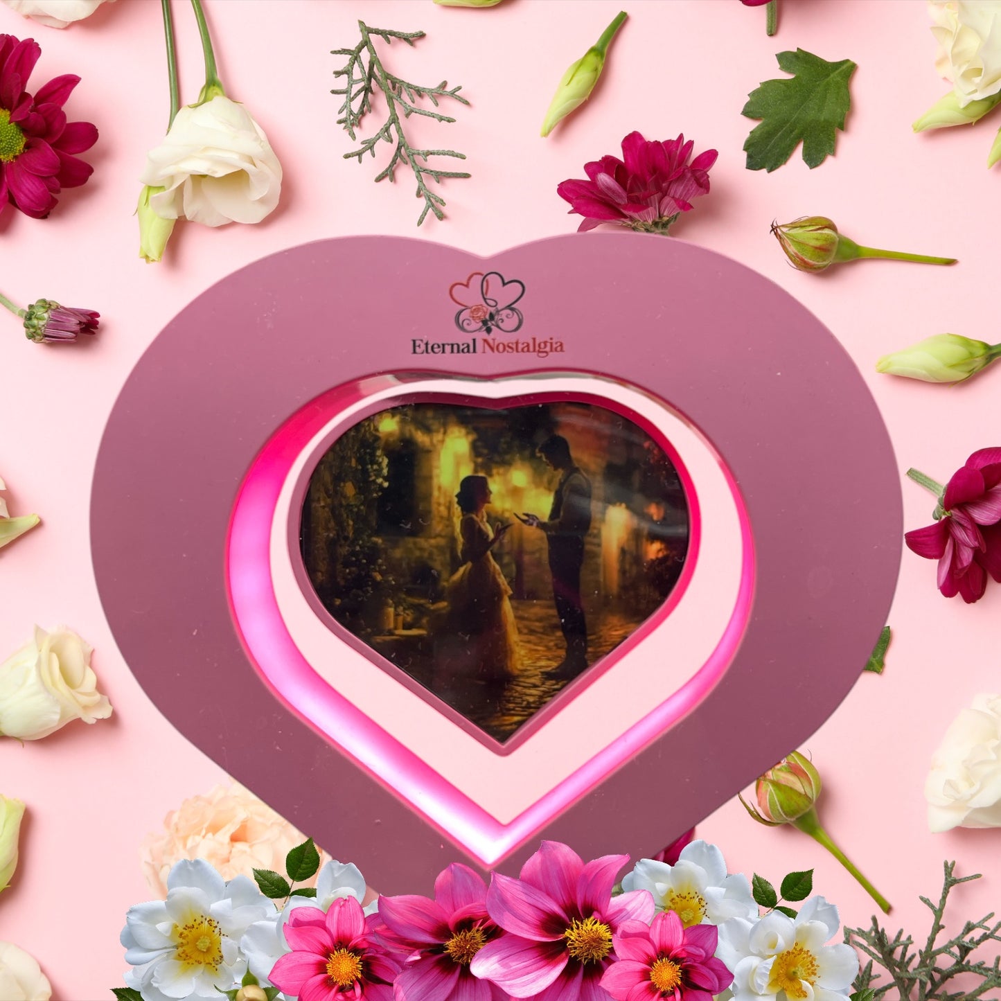 EternalFloat Love Frame Pink